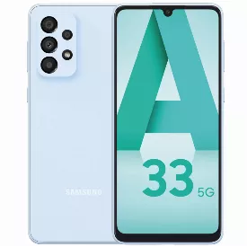 Смартфон Samsung Galaxy A33 5G, 8.128 Гб, Dual SIM (nano-SIM), голубой